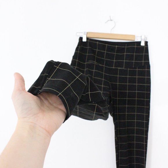 *Alexander Jordan Black Plaid Skinny Pant - Picture 4 of 7